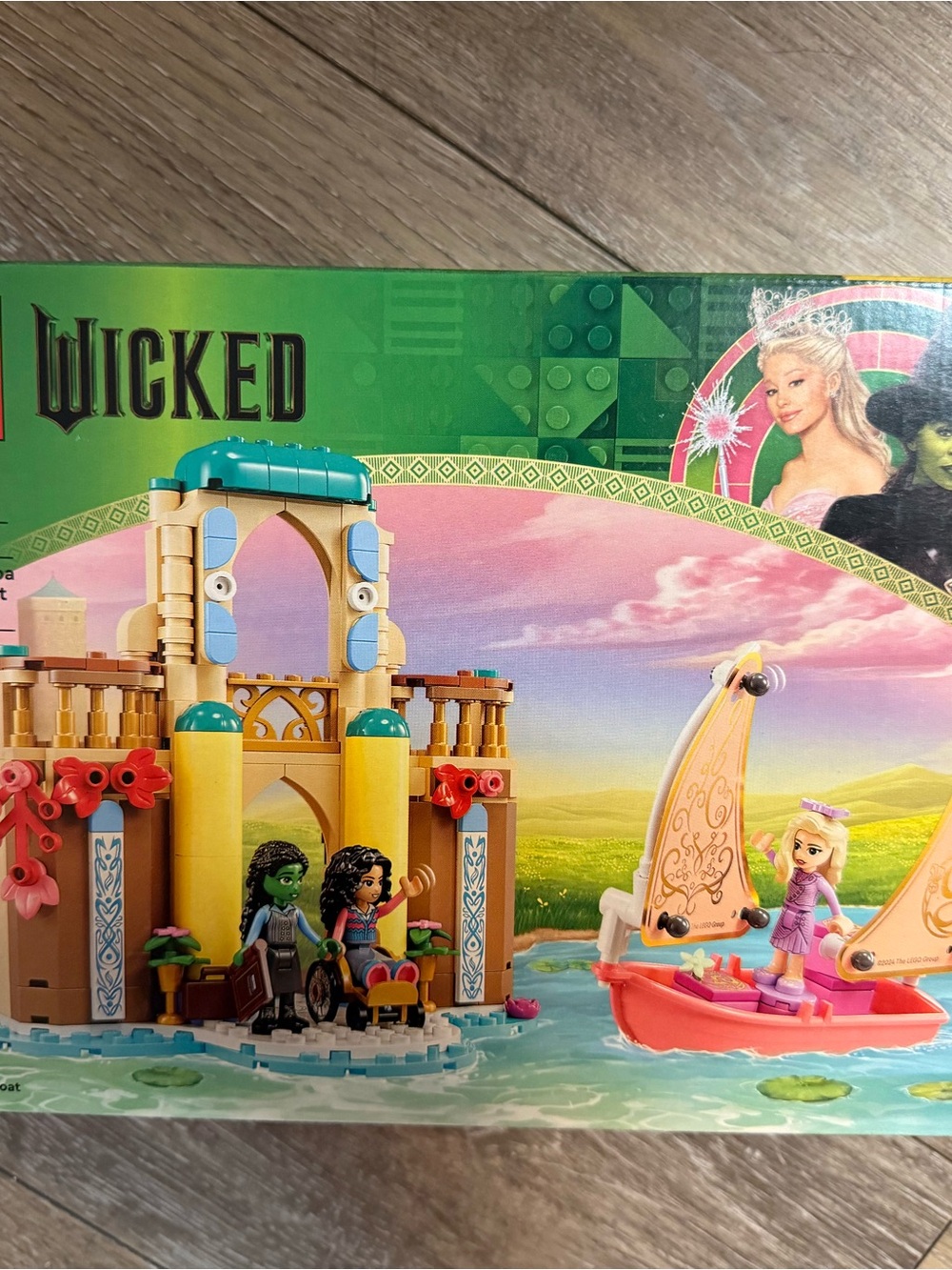 Wicked Princess Castle & Sailboat Playset - Yellow, Teal, Pink